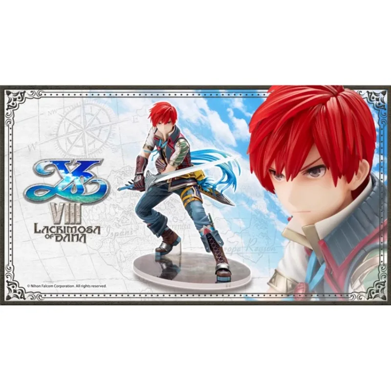 KOTOBUKIYA Original Ys Ⅷ：Lacrimosa of Dana Anime Figure Adol Christin Action Figure Toys for Kids Gift Collectible Model