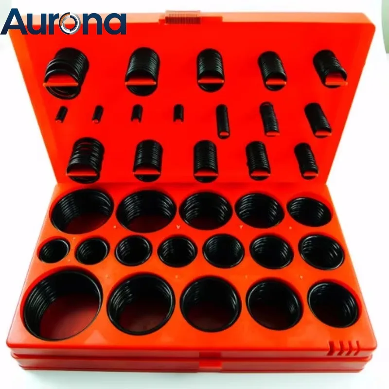 【Spare】Wholesale Custom Wear Oil-resistant Nitrile Nbr Fpm Fkm Rubber Oring O-ring Seal Kit Box Set