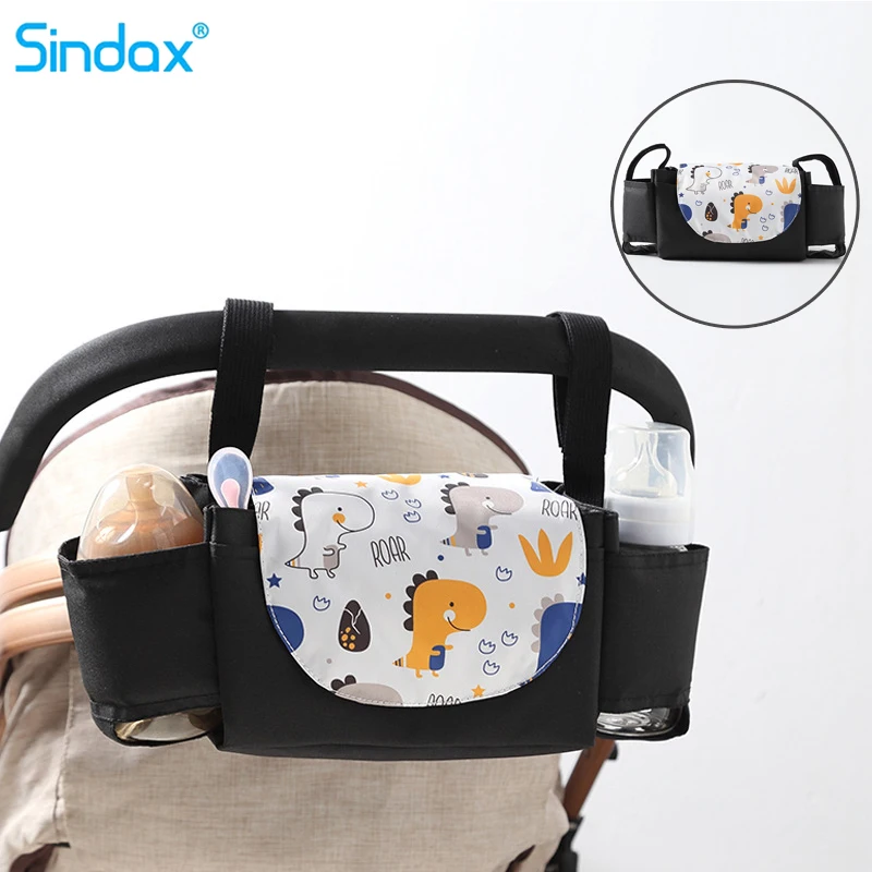 

Large Capacity Stroller Bag Baby Bottle Storage Pocket Waterproof Diaper Storage Bag Maternity Mother Baby Stroller Accessories