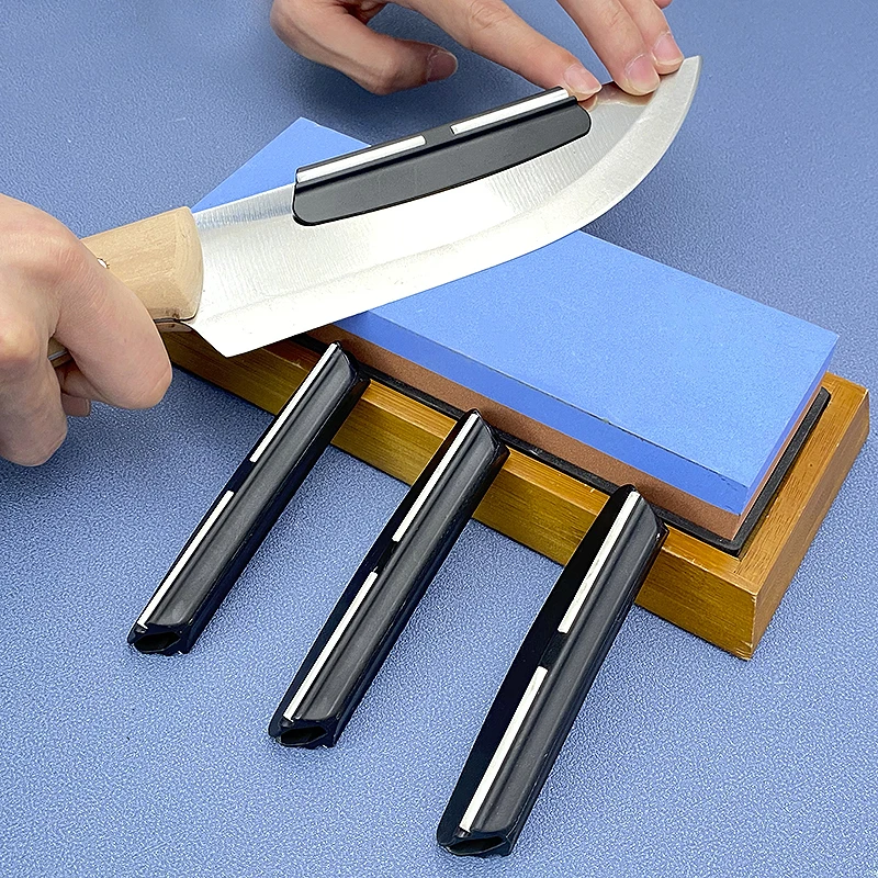 15 Degrees Knife Sharpener Angle Guide Sharpening Stone Fixed Angle Accessories Profession Tools Kitchen Knife Holder Whetstone