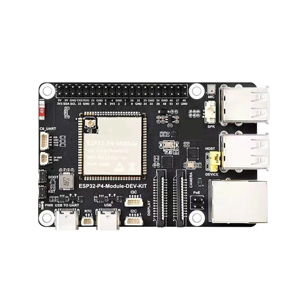 New ESP32-P4-Module Development Board with 5MP OV5647 Camera Speaker Supports for Wi-Fi6/BLE POE Interface