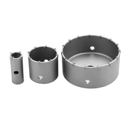 1Pc 30-160mm SDS Plus Hammer Drills Wall Hole Saw Drill Bit set Cutter Tools with Round Shaft Concrete Cement Stone Hole Opener