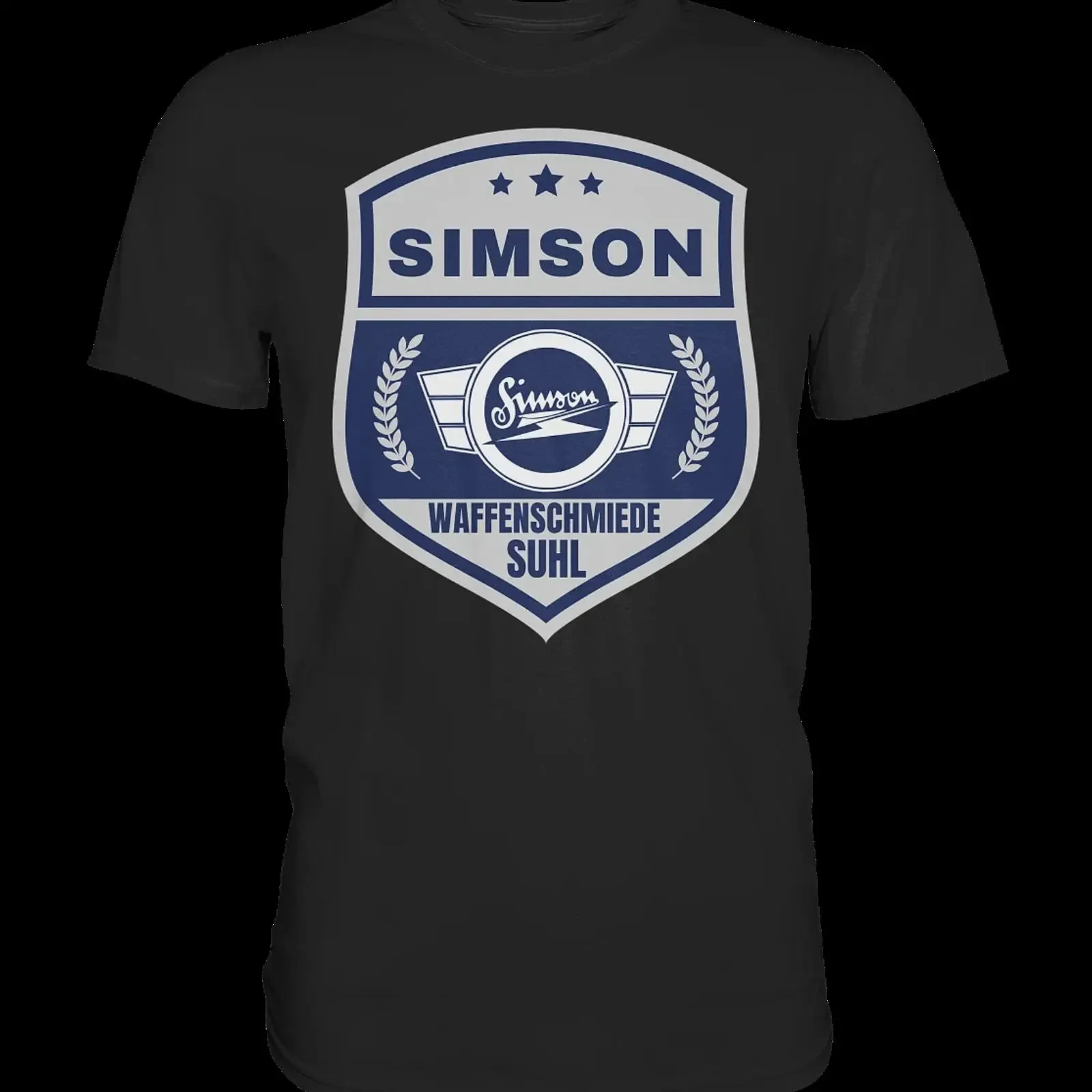 Premium T Shirt Simson IFA DDR VEB Schwalbe SR1 2 Star Spatz Suhl Geschenk vintage Washed graphic Soft homme Casual fashion