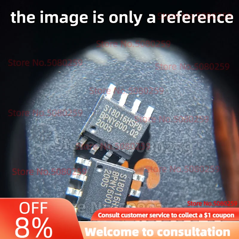 /10pcs neu si8016hsp8 si8016h si8016 sop8 Power Management Chip/ss541gt sot-89