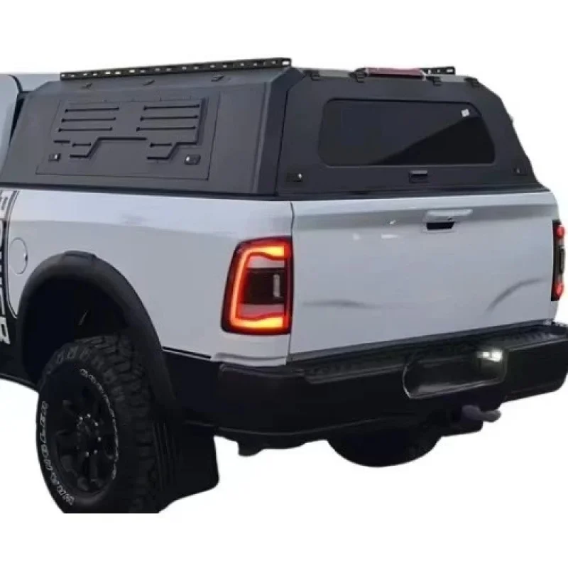 AutoParts Realm Store Durable Car Auto Parts AccessoriesNo Drill Installation Pickup Truck Bed Aluminum Alloy Canopy