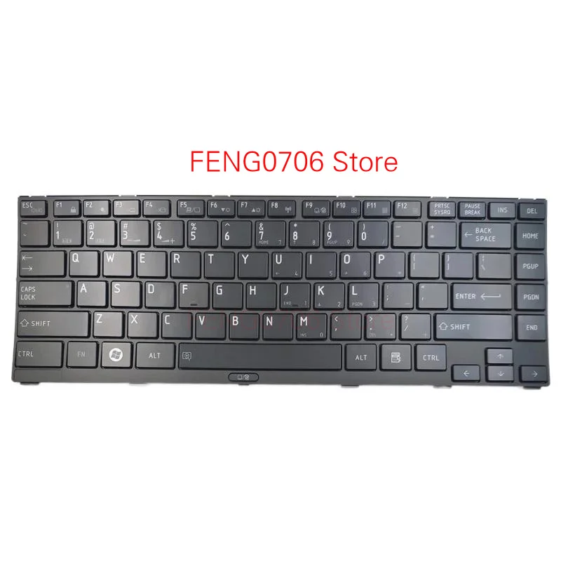 F Novo Teclado de Laptop para Toshiba Tecra R840 R840-Landis R840-Landis-00T027 R840-Landis-08S027 R840-Oracle R840-S8410 Series