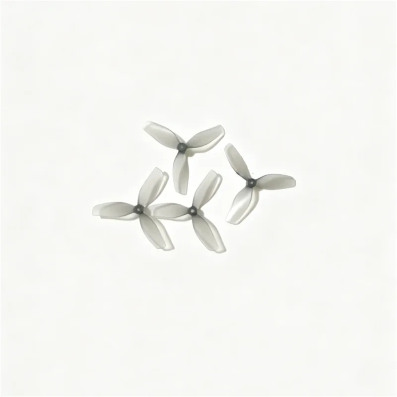 2 Pairs HQ Ultralight Whoop Prop 1.6X1X3 (40MM), 3-Blade PC Propellers 1mm/1.5mm Shaft Hole for Indoor Micro Tiny Whoop Drones