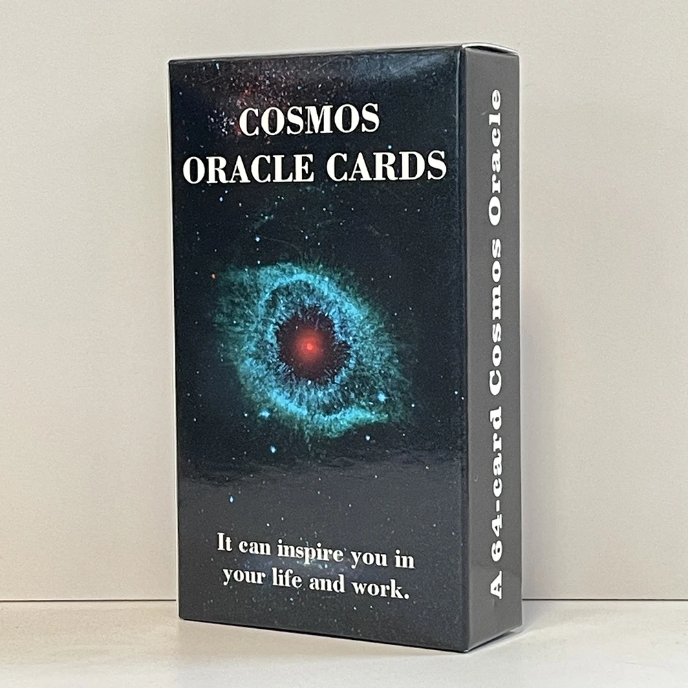New Occult Cosmos Oracle Cards Keywords Prophet Prophecy Divination Tarot Deck 64-cards English Meaning on It Fortune Telling