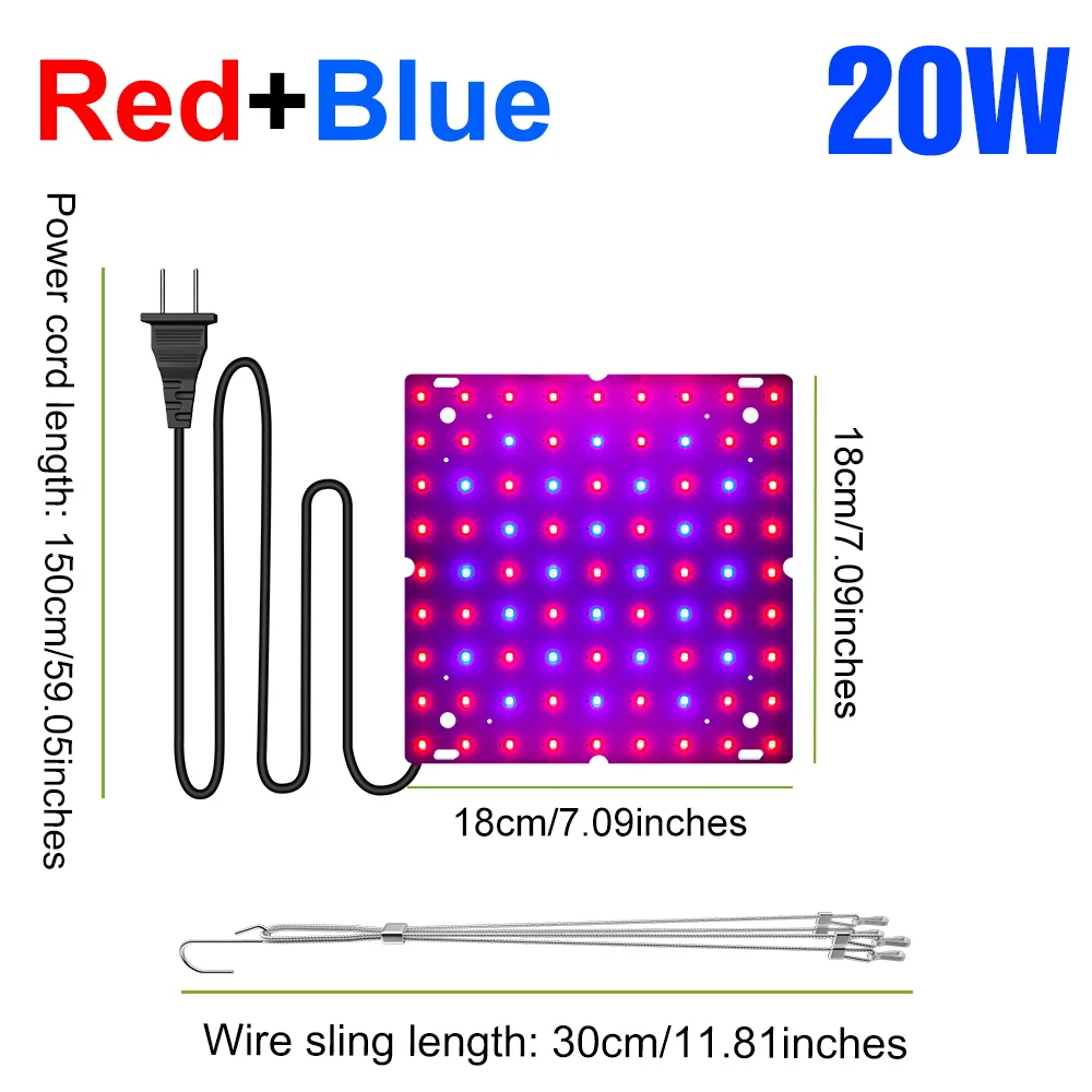 Plant Kweeklampen LED Volledig Spectrum Quantum Board Lamp Binnenbloemen Kas Groente Teelt Hydrocultuur Groeilicht