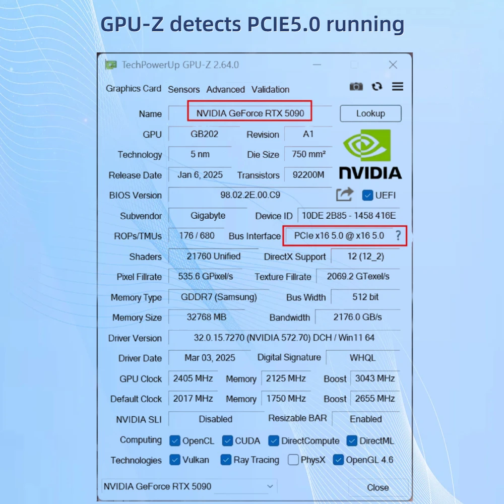 Câble de carte graphique TISHRIC PCIE 5.0 16X 128 Go/s 90 ° 180 ° Angle pour carte vidéo RTX 40/50 AMD RX 7000/8000 série PCIE5.0 PCIE4.0