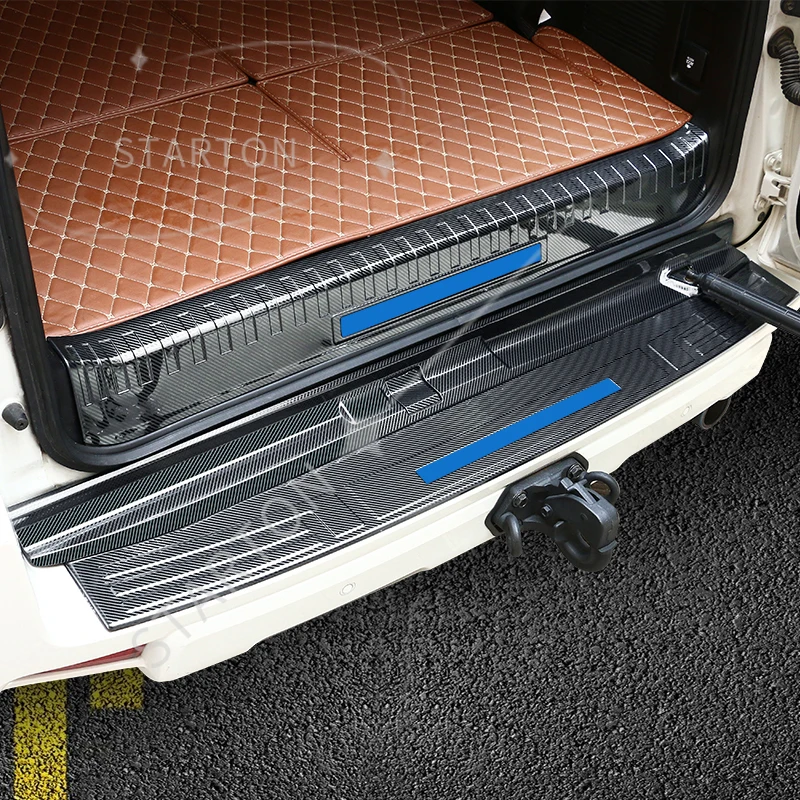 2010-2023 For Toyota Land Cruiser Prado 150 Threshold Modification Accessories Luggage Tail Door Guard Board