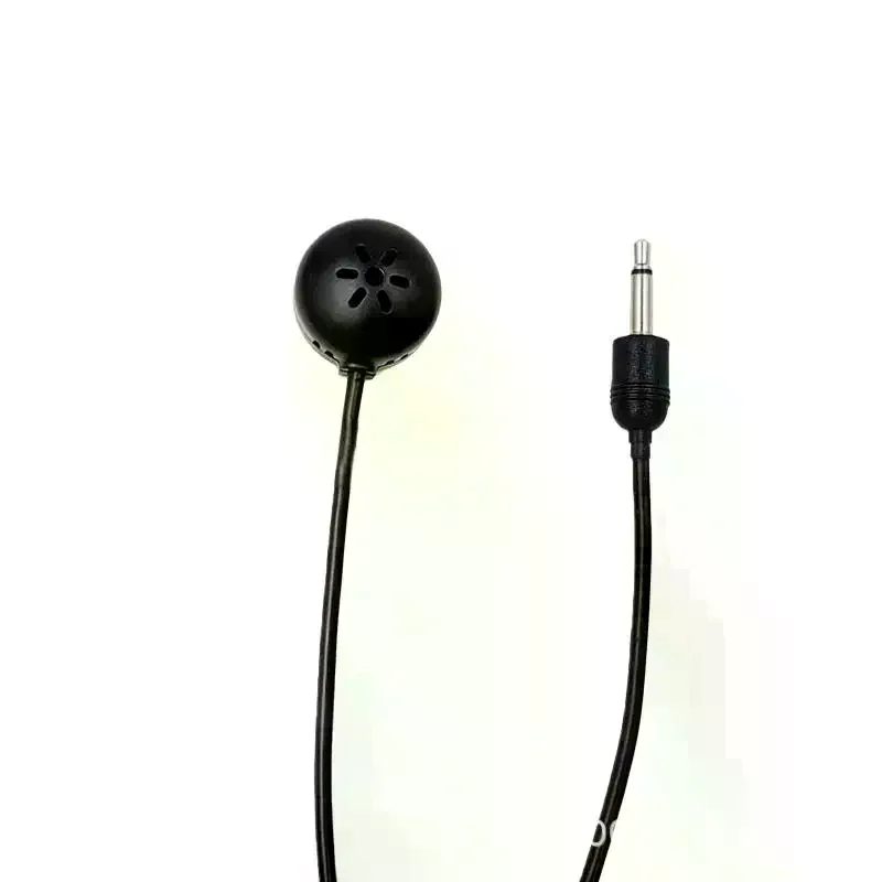 Mini micrófono con cable de 3,5mm para coche, micrófono manos libres para audio estéreo, tipo adhesivo, Mini micrófono para coche, 1 ud.