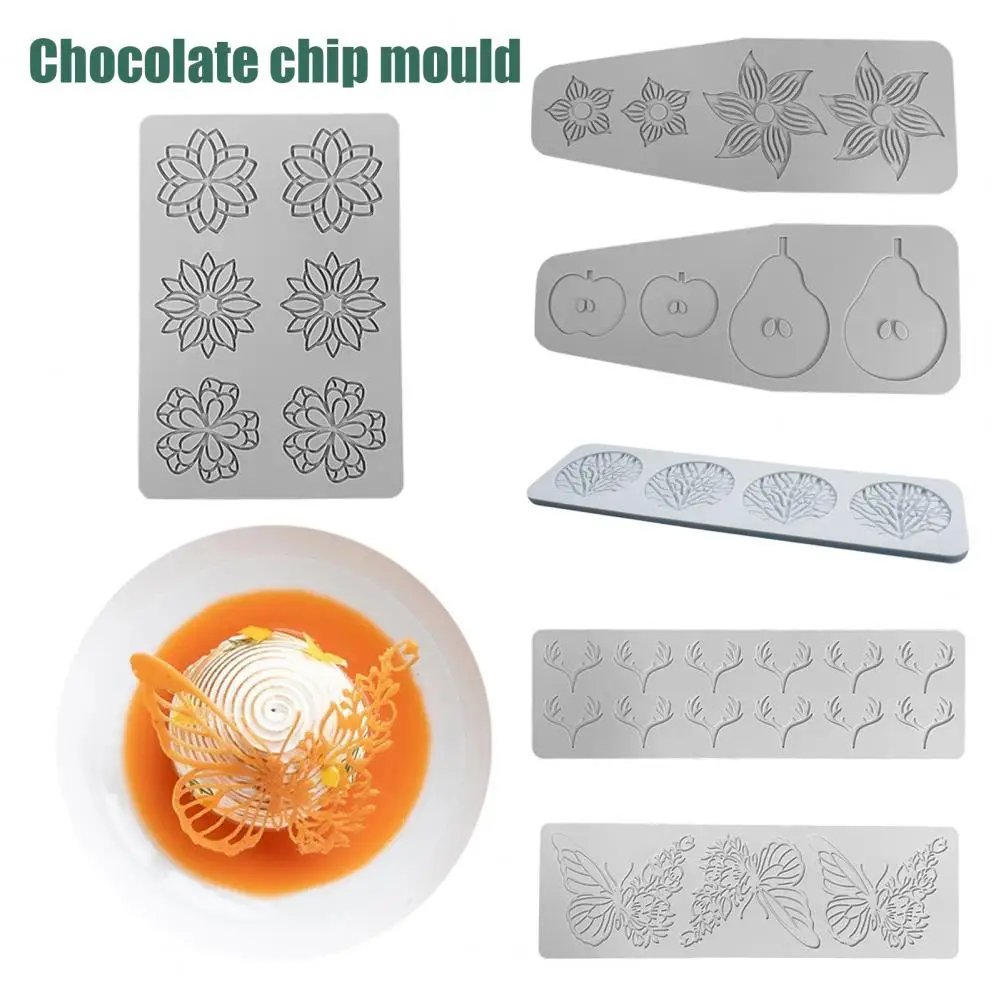 Christmas Snowflake Silicone Chocolate Mold for Cake Decorating Fondant Impression Mats Pastry Moulds Multipurpose Baking Tool f