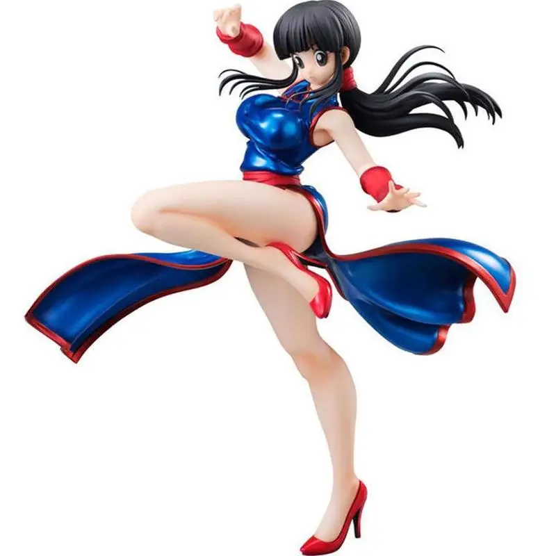 

Anime Figures Dragon Ball Chi-Chi Qipao Dress Ver. Pvc Action Figure Model Box Packed Desktop Ornament Collectible Toys Gifts