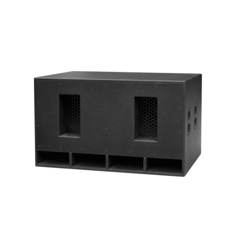 مضخم صوت سلبي مزدوج 18 بوصة، 1800 وات RMS، مع ملفات صوتية ضخمة مقاس 5 بوصة (125 مم) للحفلات الموسيقية والتجول - LA218B