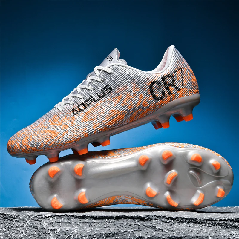 

Men Soccer Shoes Cleats FG Sport Wear Top Quality Society Training Sneaker Professional Football Shoes Unisex Football Boots