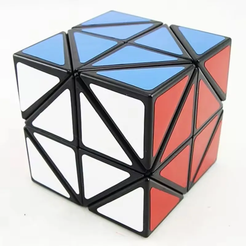 Lanlan ヘリコプターマジックキューブエイリアン Cubo Magico LanLan スピードキューブステッカーおもちゃ Cubo Magico 子供のギフト知育玩具