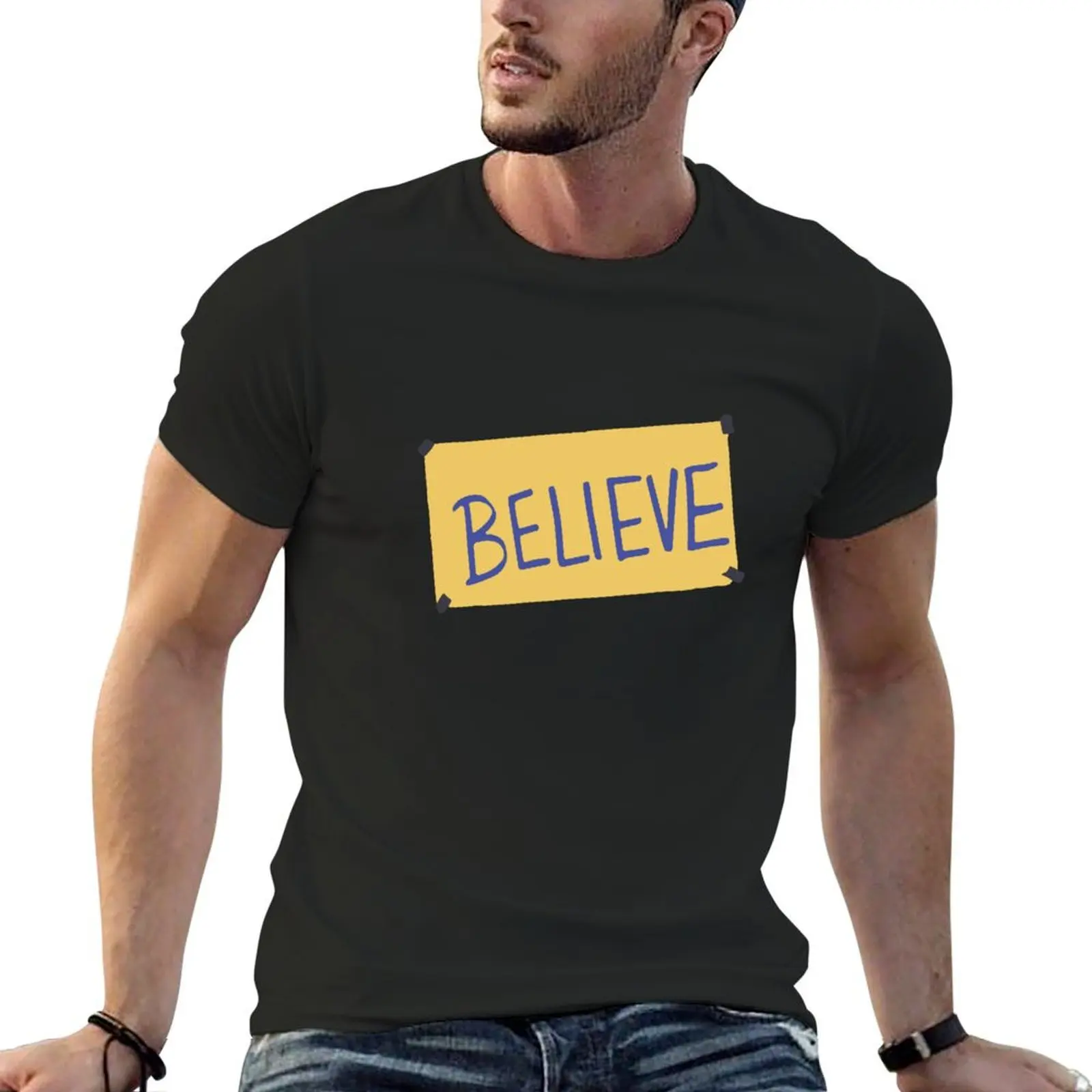 Believe Ted T-Shirt animal prinfor boys vintage t shirts essential t shirt street wear men workout shirt