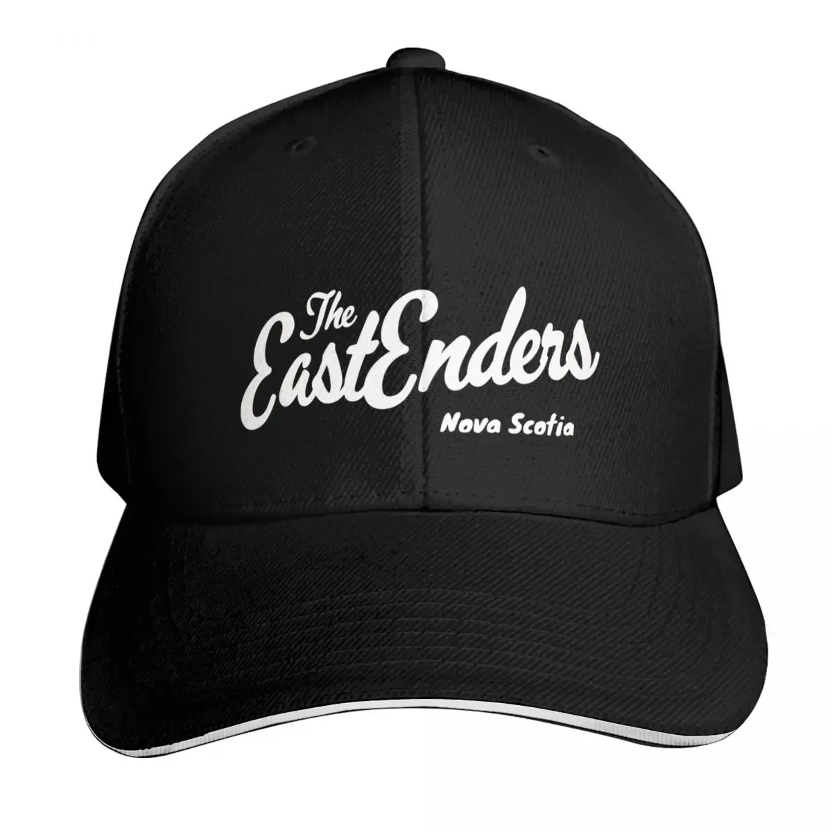 Vintage Maritime Camp Design Baseball Cap Curved Brim Classic Fit Low Profile Unstructured Unisex for Men Women