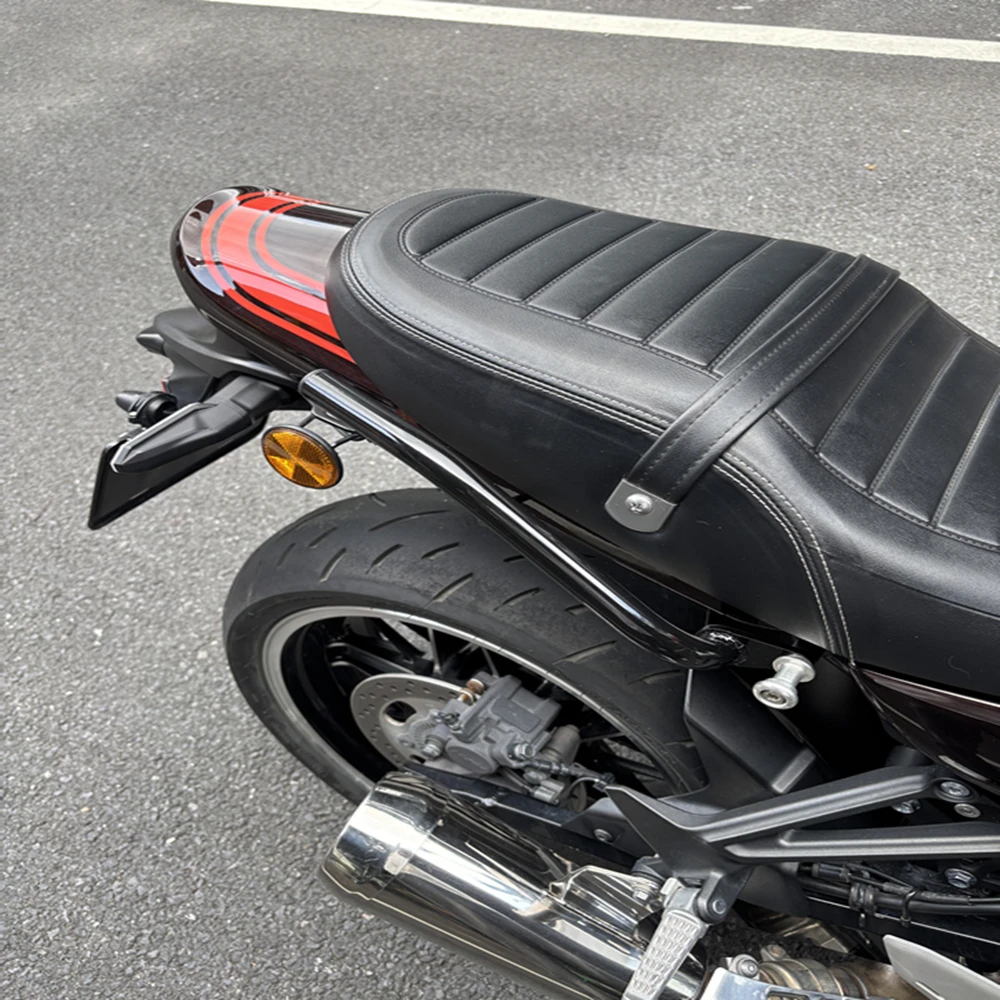 Motorcycle Accessories Luggage Rack Rear Armrest Passenger Seat Grab Bar Handles For Kawasaki Z900RS Z650RS