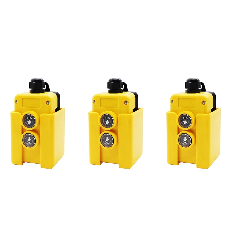 3X Dump Trailer Remote Control Switch 12V DC Up Down Control Switch Hydraulic Pump Power Acting Lift Unloading Truck