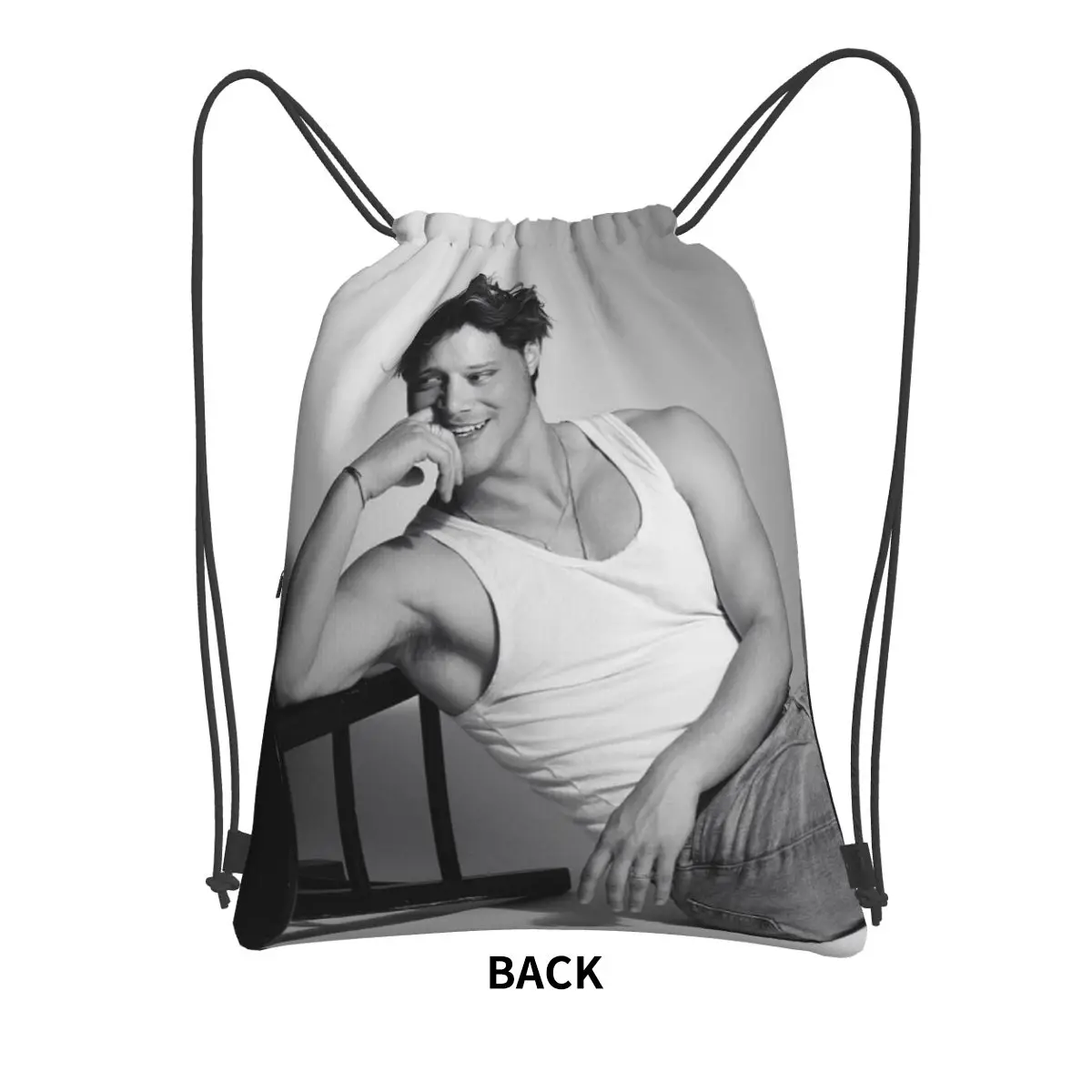 Soft Rudy Pankow JJ Maybank Poster Backpacks Multi-function Drawstring Bags Shoes Bag Book Bags for Man Woman School