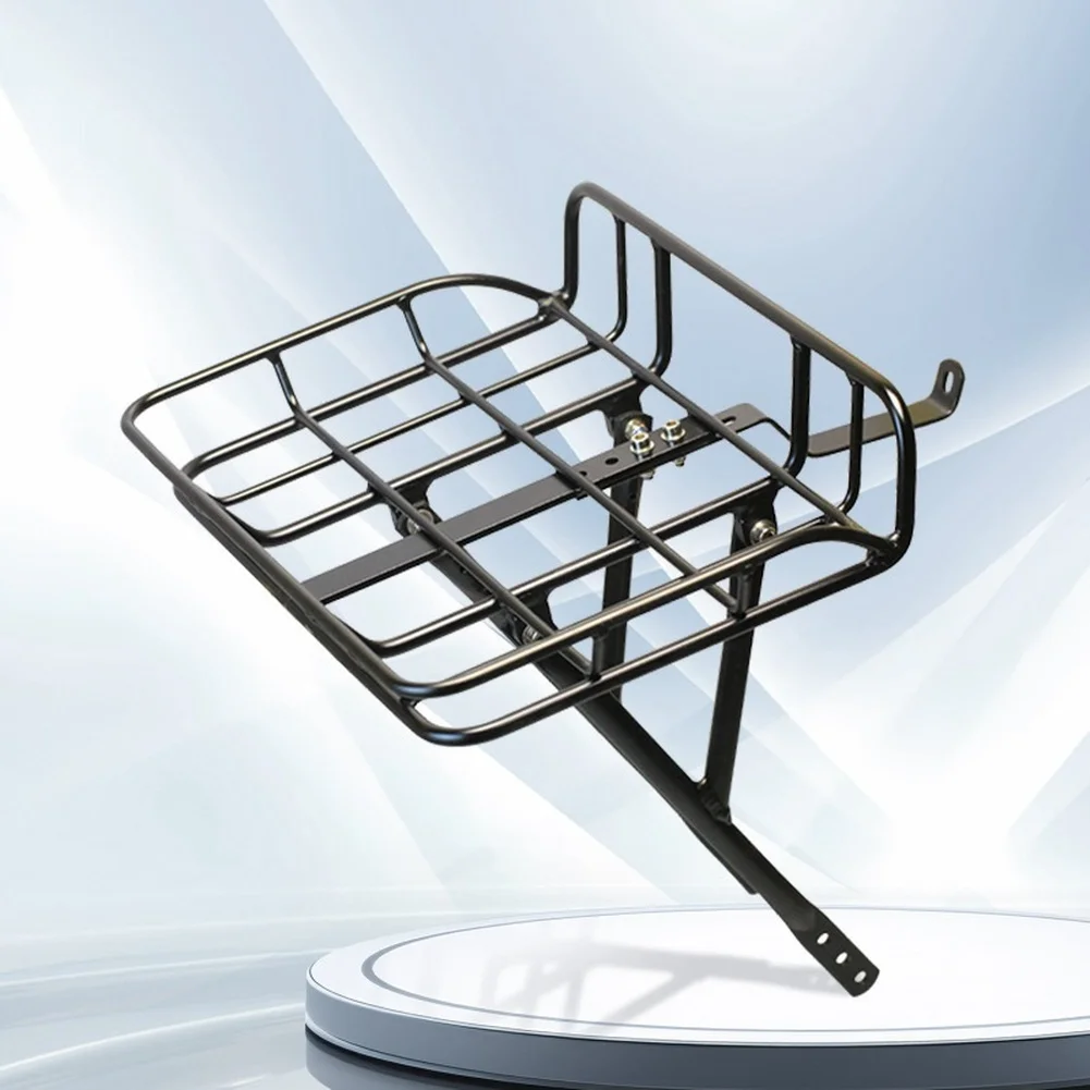 

Front Mount Bike Rack for For gravel and Road Commuter Bikes Aluminum Alloy Body 32.5 x 23.5cm Anodized Oxidation Protection