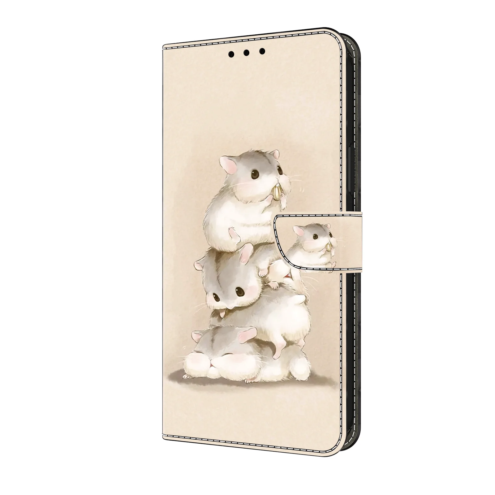 حافظة جلدية مغناطيسية ثلاثية الأبعاد لهاتف سامسونج جالاكسي S26 S25 S24 S23 S22 S21 S20 S10 S10e S9 S8 Plus Ultra FE Edge 4G/5G #2