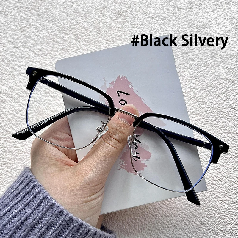 Men's Ultra-light Flexible TR90 Half Spectacles Frame