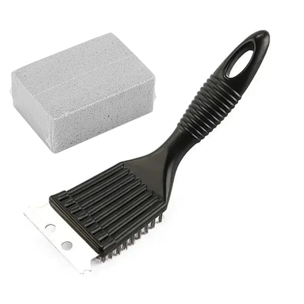 Outdoor Grill Brush and Scraper,Barbecue Grill Cleaning Brush Stainless Steel Wire Grill Brush BBQ Cleaner Accessories