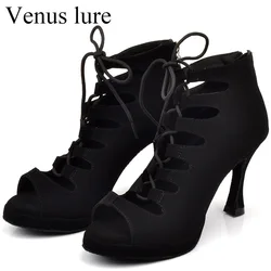 Venus Lure Customized Logo Latin Dance Woman Boot Platform Heel 9CM Fast Shipping