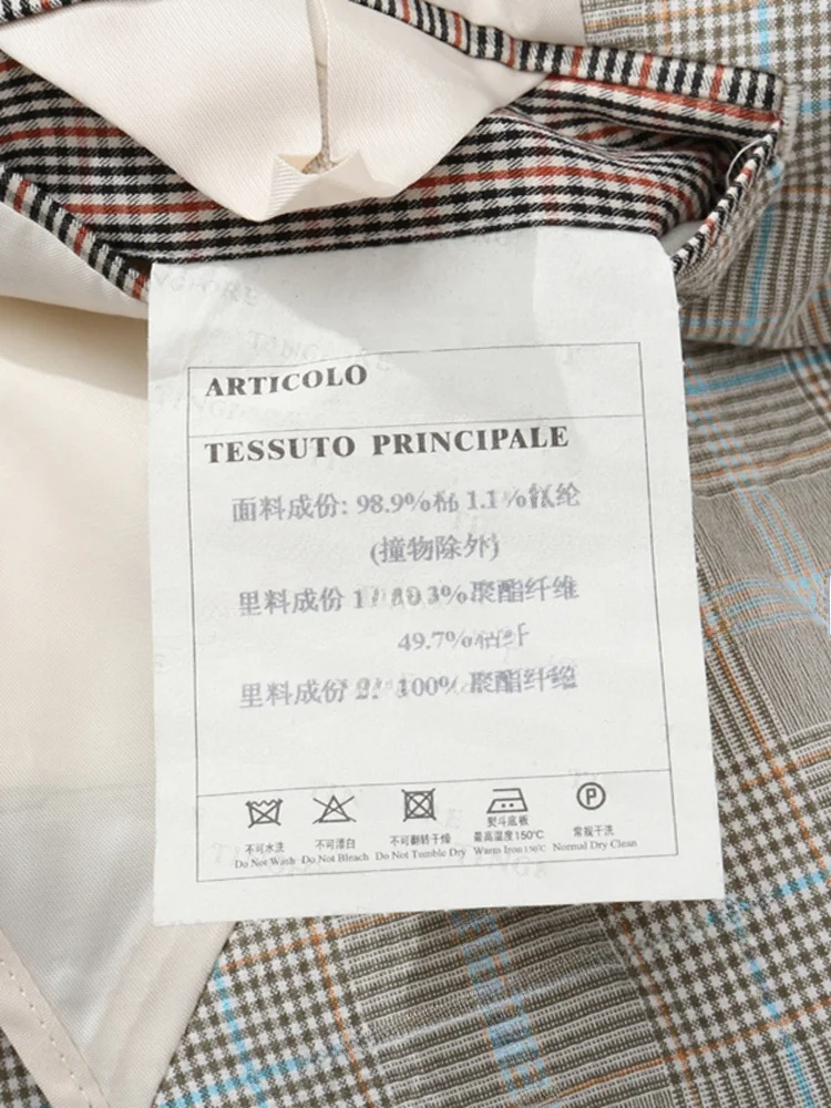 

Men's Casual Busin Suit Jaet Two Buttons Rear Center Split Spring Autumn Cotton FN230 Top Faion Urban Sle