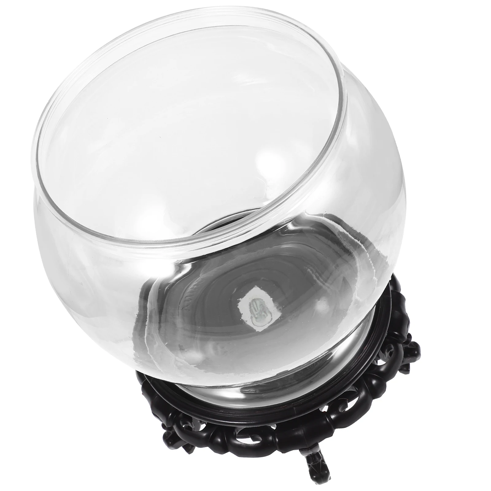 

Desktop Tank Clear Plastic Aquarium For Home Office Large Capacity Small Breeding Box Lightweight Fish Bowl Holder