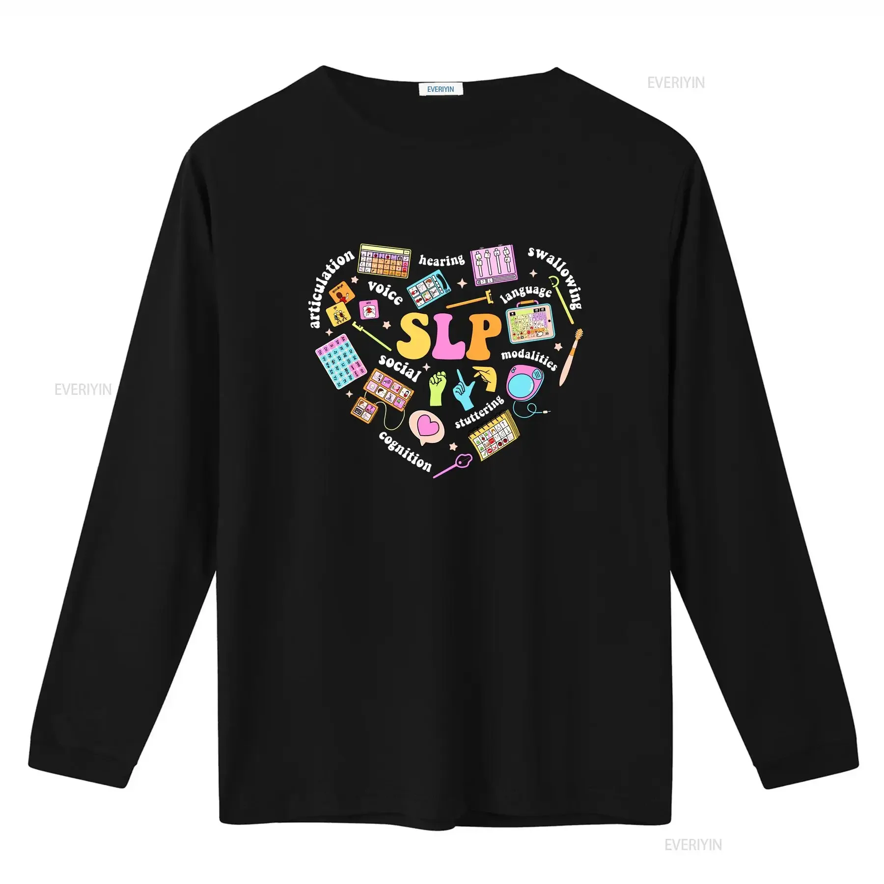 Sprachsprach-Pathologe HearT T-Shirt Therapie Slp SweaT Your Words Matter Therapeut Vintage Washed Stretched Soft Casual