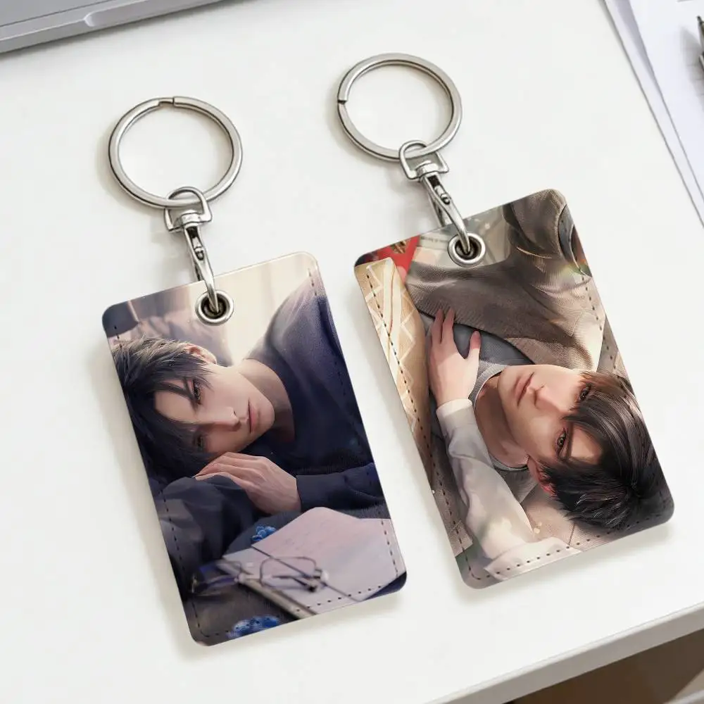 لعبة L-Love and F-Deepspace Z-Zayne الأكثر مبيعًا غطاء بطاقة هوية حافلة الطالب باب الوصول إلى المدرسة بطاقة الائتمان الواقية