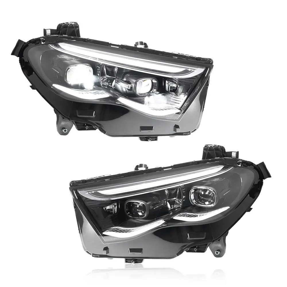 LED Matrix Laser Headlight Assmebly for Mercedes-Benz E-Class W214 2024-2025 Plug&Play Improved Multi-Beam Night Safety Headlamp