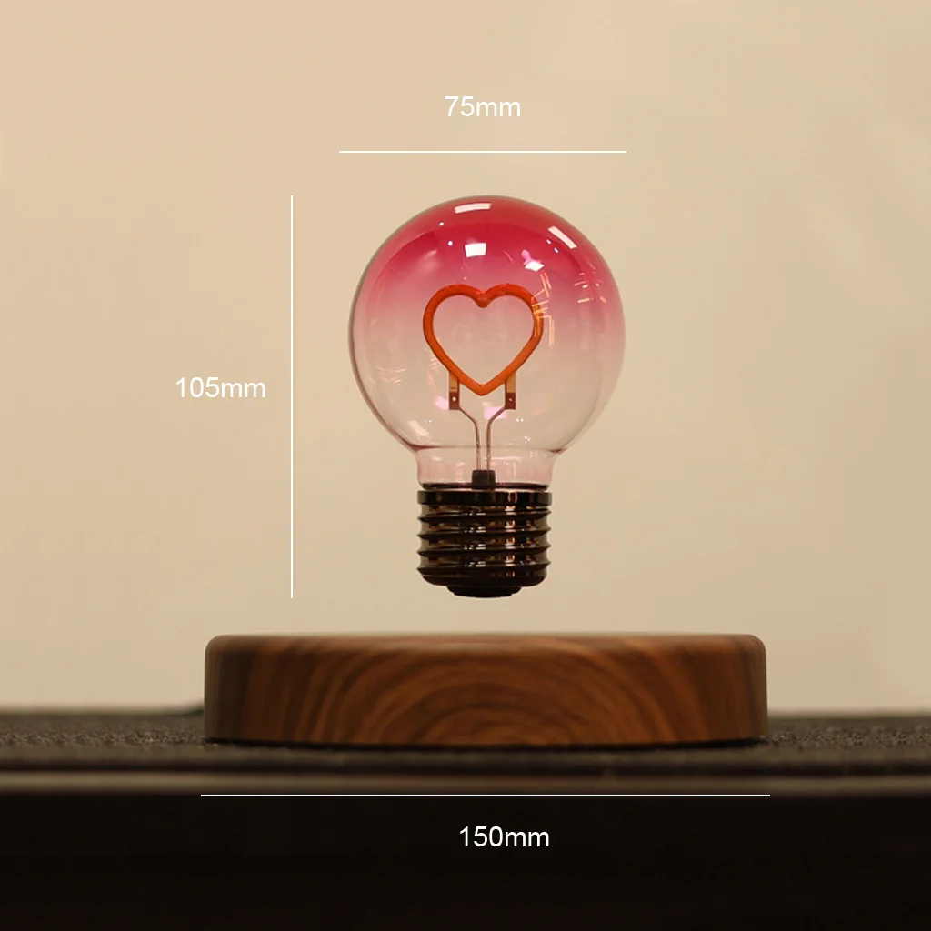 Levitating Lamp Magnetic Bulb with Floating Display Stand US-Plug Levitate Bulb With Floating Display Stand Led Night Light Bulb