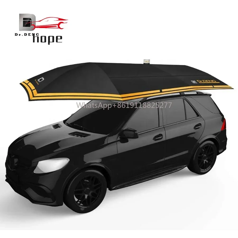 Umbrella  hail protection sunshade holder Portable Umbrella for Car with remote control Full-Automatic Car Roof