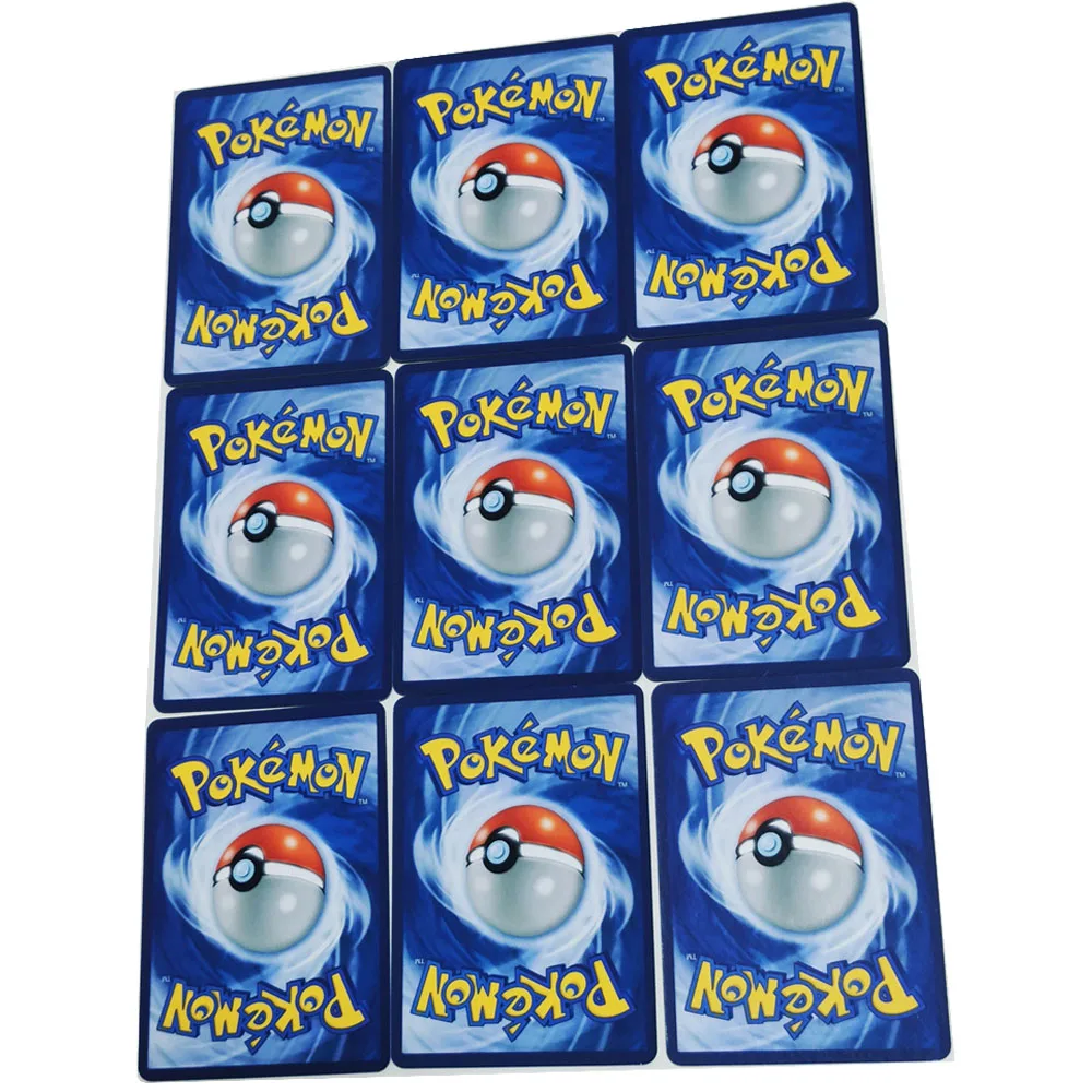 9Pcs/set PTCG Hot Stamping Coarse Flash Card Charizard Venusaur Blastoise DIY Game Anime Collection Card Gift Toys