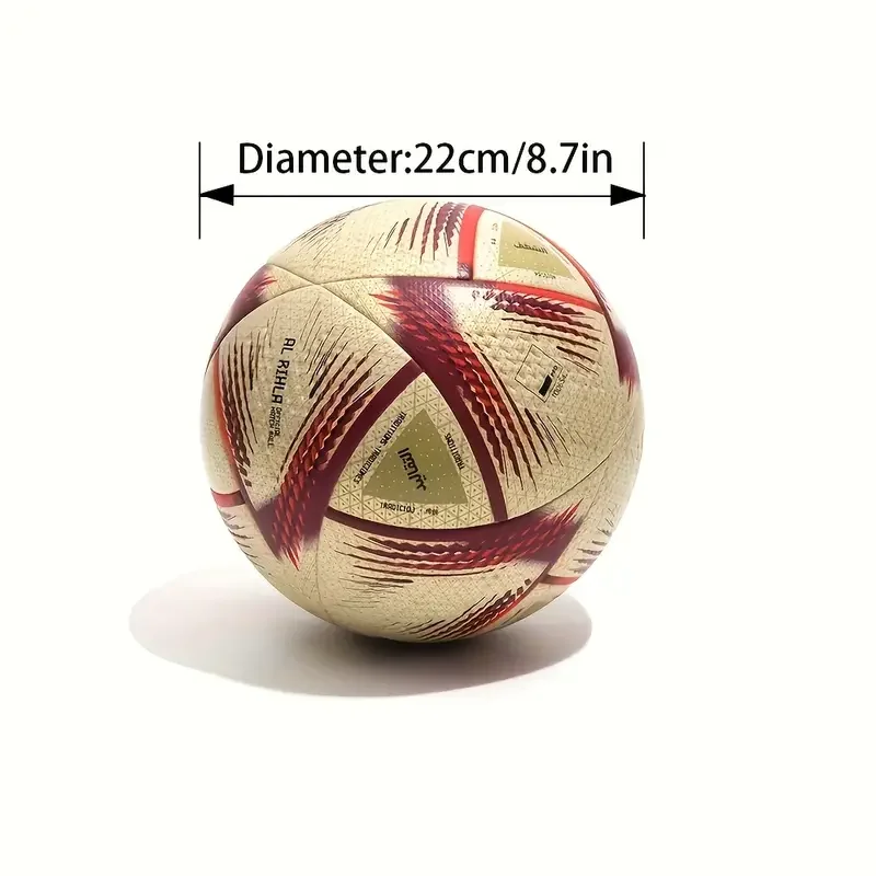 High Quality Soccer Balls Official Size 5 PU Material Seamless Goal Team Outdoor Match Game Football Training Ballon De Foot