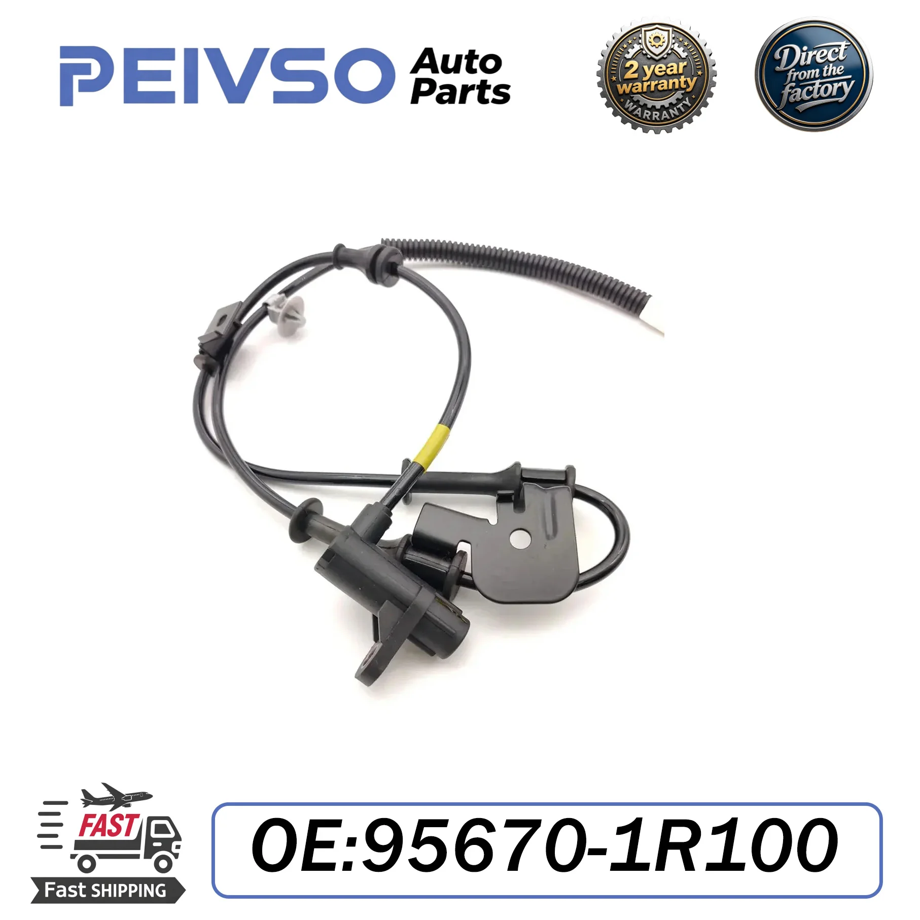 

95670-1R100 NEW High Quality ABS Wheel Speed Sensor Front Right 956701R100 For Hyundai Accent Kia