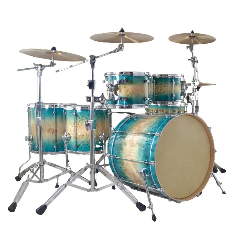 Colorful reliable quality kinds of professional drum set