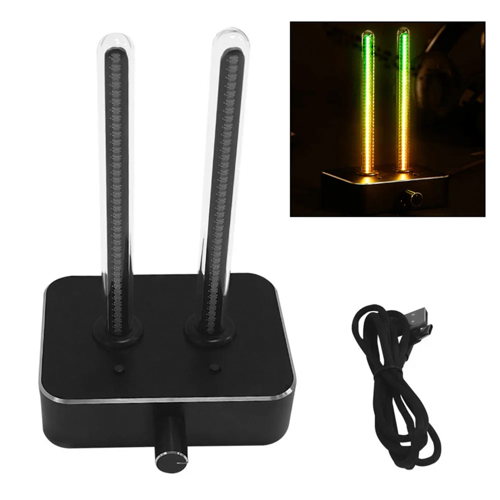 Digital Tube IN9 Audio for spectrum Analyzer with 40 Colorful LEDs Perfect for Enhancing Your Workspace Aesthetics