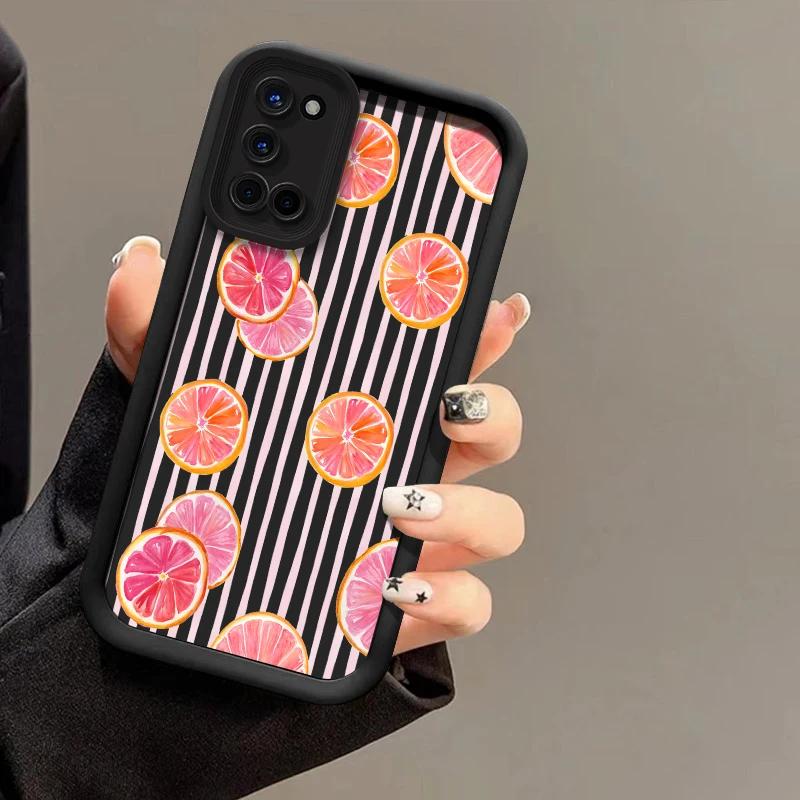 حافظة لهاتف OPPO Realme GT Master 3 6 Neo 5 Narzo N65 N63 N55 N53 70X 60X 30A 20A Note 50 60 غطاء سيليكون فراولة