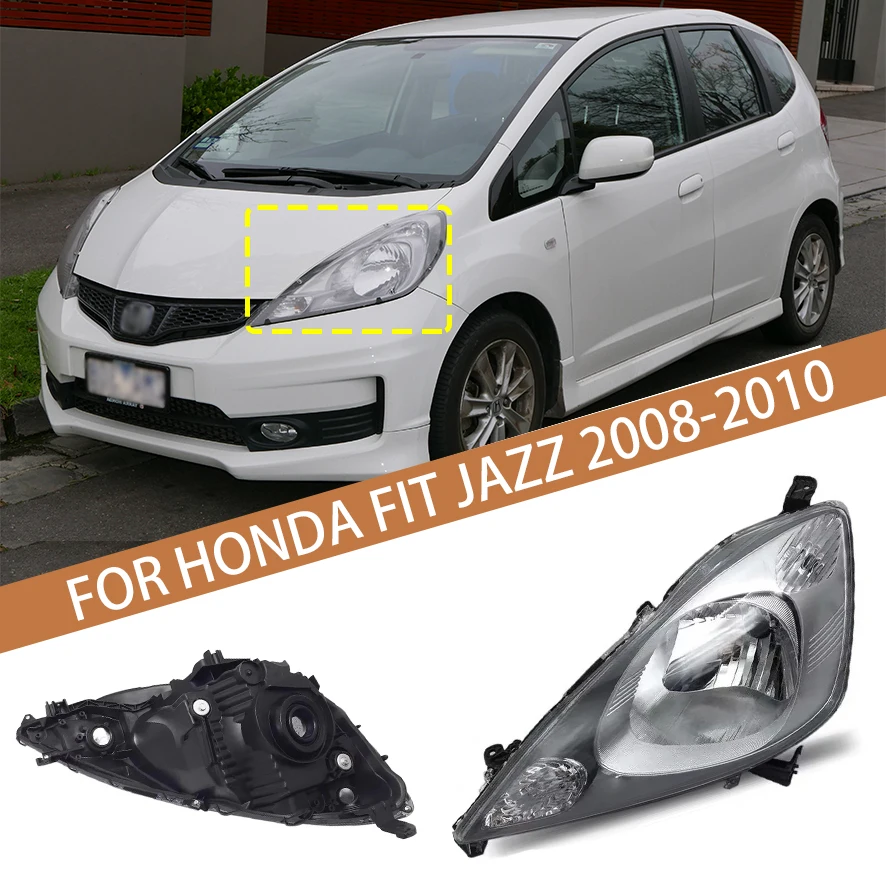 

For Honda FIT JAZZ 2008 2009 2010 Front Bumper Head Light Headlamp Driving Headlight Turn Signal Light 33101-TG5