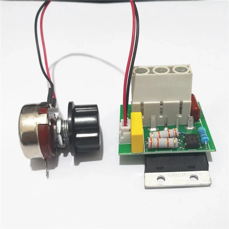 10000W Imported SCR Ultra-High-Power Electronic Heating Wire Voltage Regulator Dimming Speed Regulation DC 110-220V