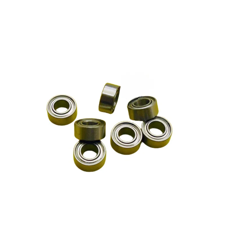 R144ZZ R144 -2Z بوصة 1/8 "x 1/4" x 7/64" محمية كروية مصغرة 3.175x6.35x2.78 ملم محامل كروية أخدود عميقة