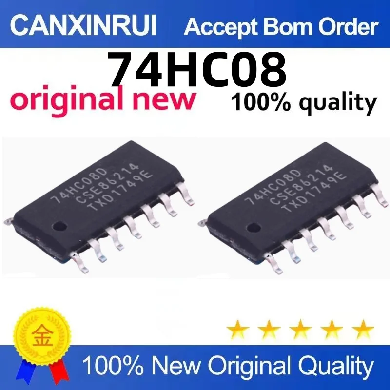 (100 piezas) 74HC08 74HC08D SN74HC08DR SOP-14