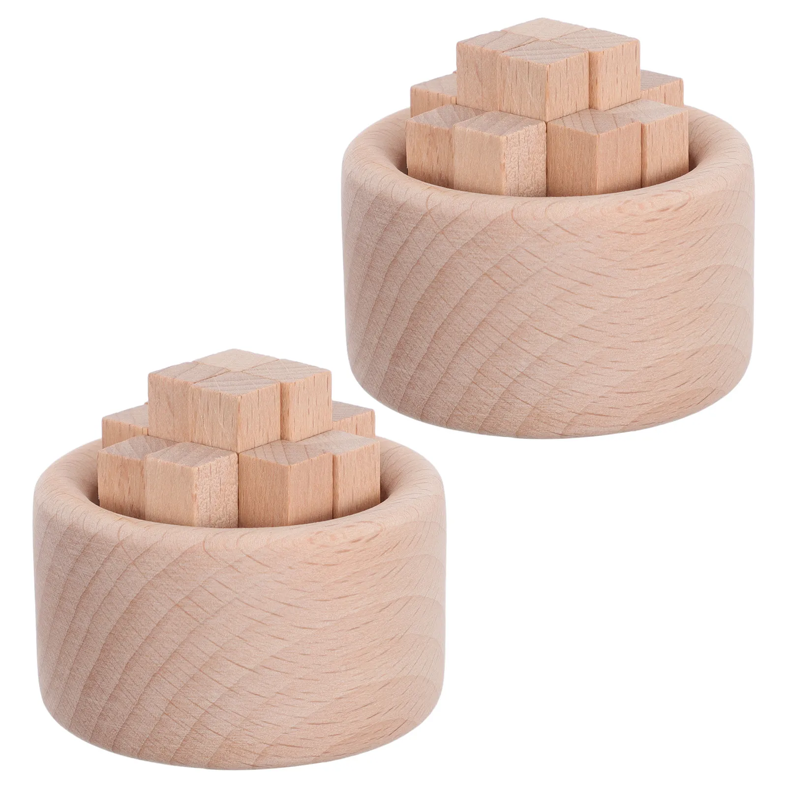 

4Pcs Compact Wood Essential Oil Diffusers Even Fragrance Distribution Home Office Yoga Room Scented Oil Diffuser Reusable