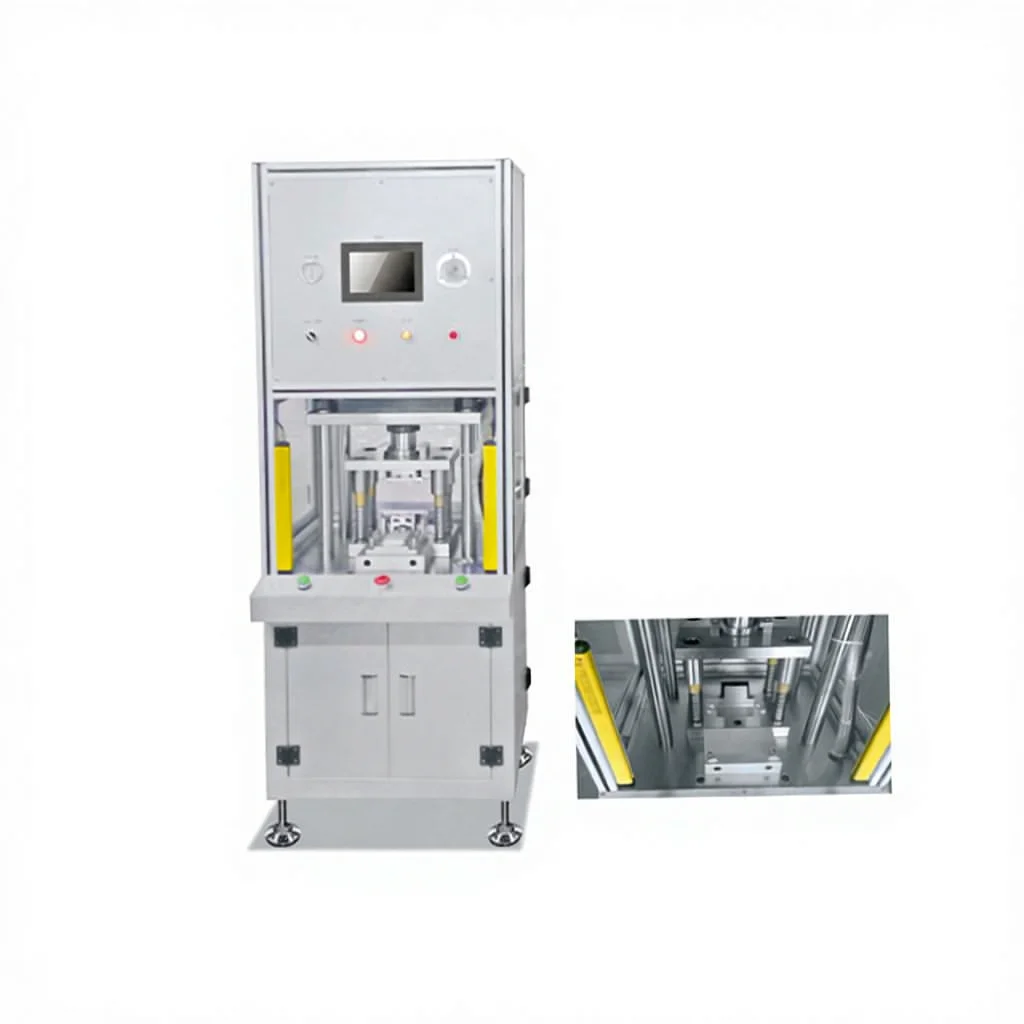Supercapacitor Final Sealing Machine After the Grooving and Pre-sealing Process Suitable for Diameter 35-80mm